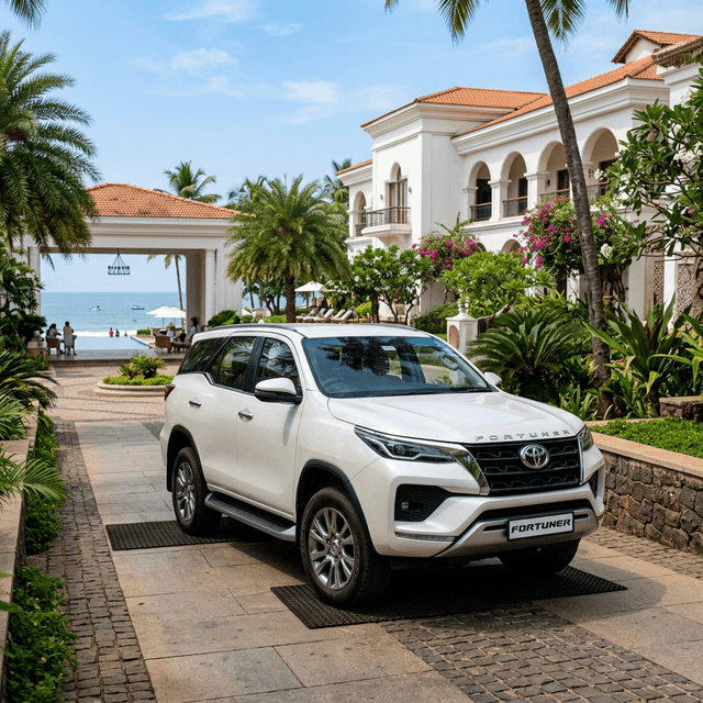 Fortuner - Premium Car Rental in Goa by Vihan Tours & Travels