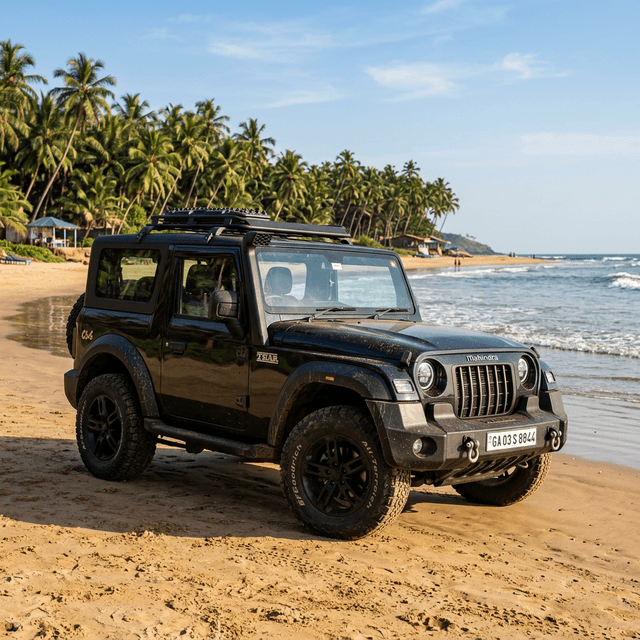 Thar - Premium Car Rental in Goa by Vihan Tours & Travels